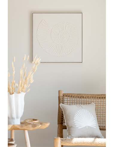 Peinture Coquille Acrylique/Toile BlancheJ-Line