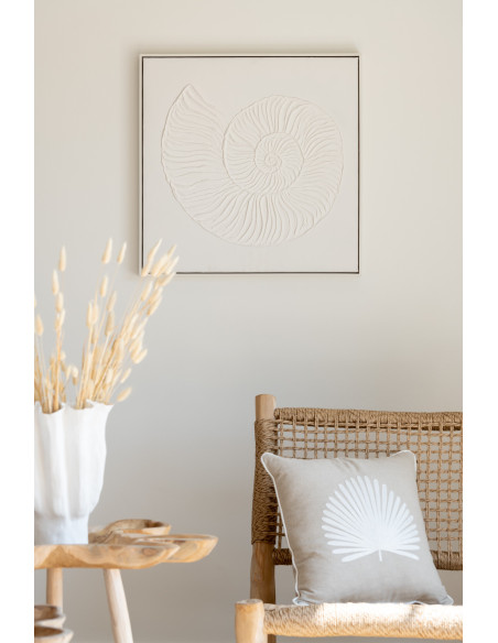Peinture Coquille Acrylique/Toile BlancheJ-Line