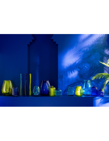 Vase Œuf Verre Aqua GrandJ-Line51212