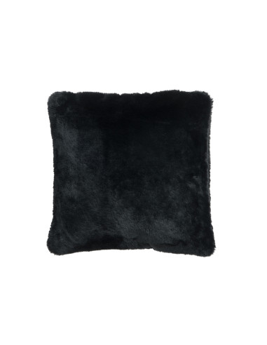 Coussin mignon en polyester noirJ-Line76898