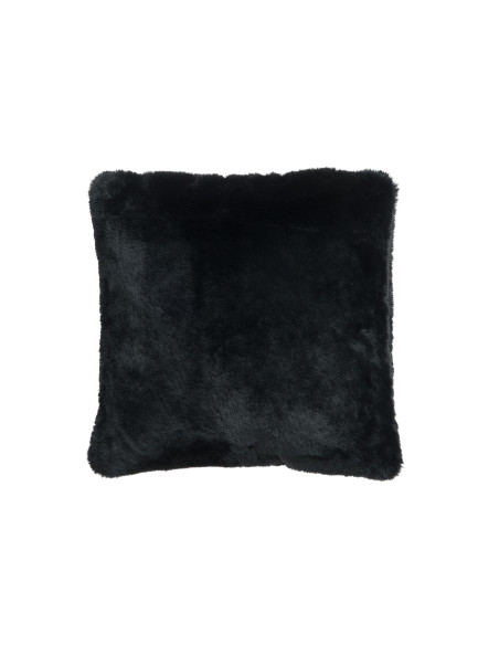 Coussin mignon en polyester noirJ-Line76898