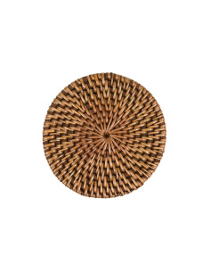 Sous-verre colonial - Marron naturel