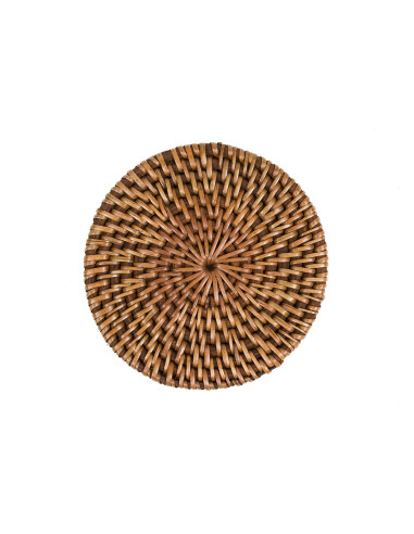 Sous-verre colonial - Marron naturel