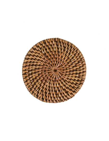 Sous-verre colonial - Marron naturel
