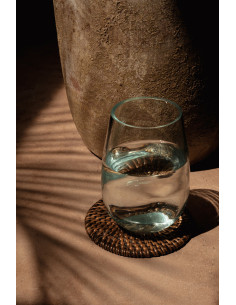 Sous-verre colonial - Marron naturel 2