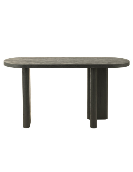 Table en bois de teck noirJ-Line43765