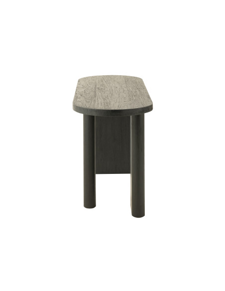 Table en bois de teck noirJ-Line43765