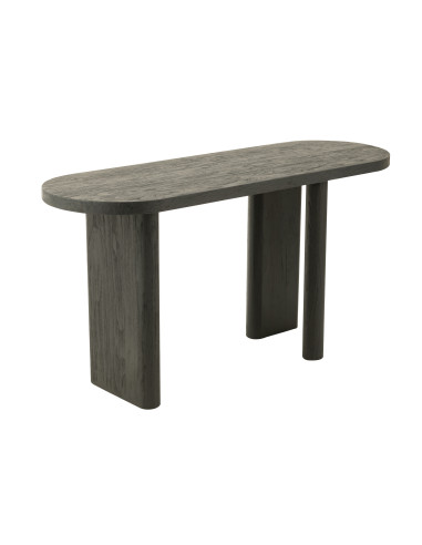 Table en bois de teck noirJ-Line43765