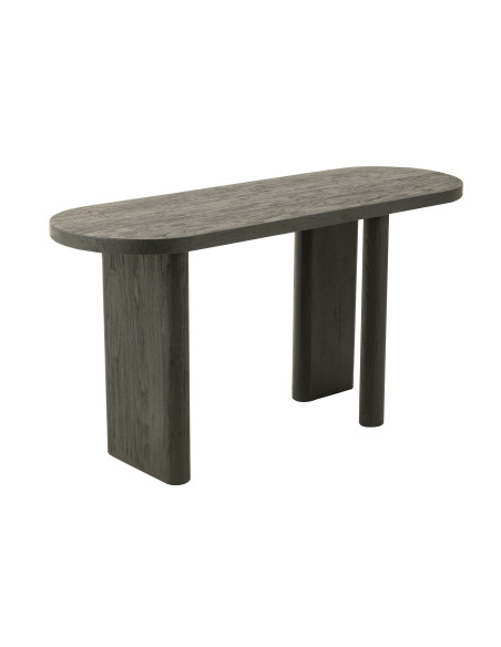 Table en bois de teck noirJ-Line43765