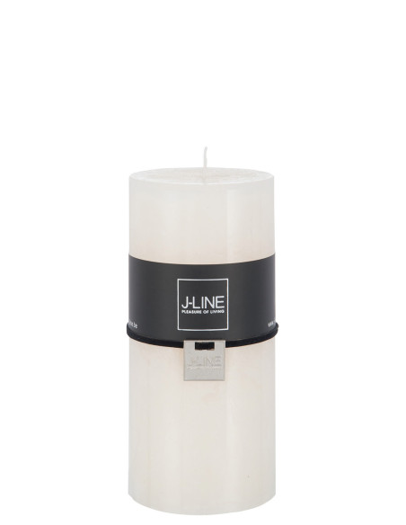 Bougie cylindrique à la vanille L -72H de la ligne J