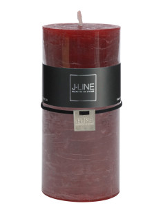 Bougie cylindrique cerise L -72H 2