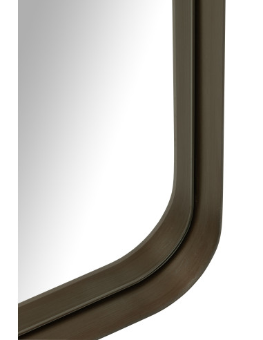 Miroir Markus Métal/Verre Noir SJ-Line