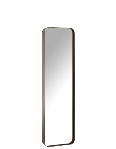 Miroir Markus Métal/Verre Noir SJ-Line