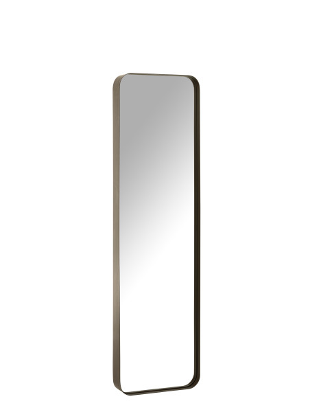 Miroir Markus Métal/Verre Noir SJ-Line