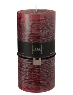 Bougie cylindrique cerise XXL -140H 2