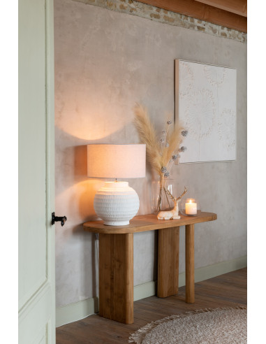 Table en bois de teck naturelJ-Line43762