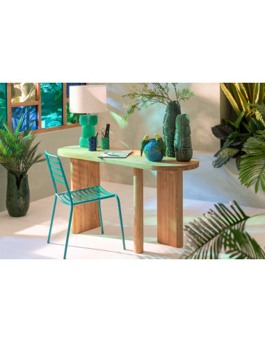 Table en bois de teck naturelJ-Line43762
