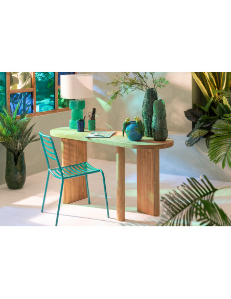 Table en bois de teck naturelJ-Line43762