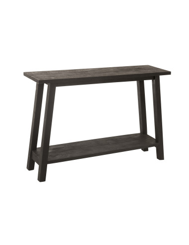 Console en bois de manguier carrée noireJ-Line45930