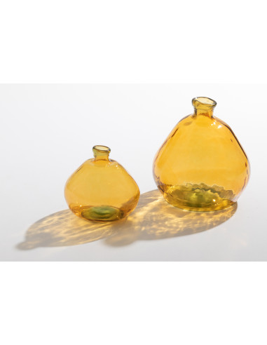 Grand vase en verre ocre LauraJ-Line21715