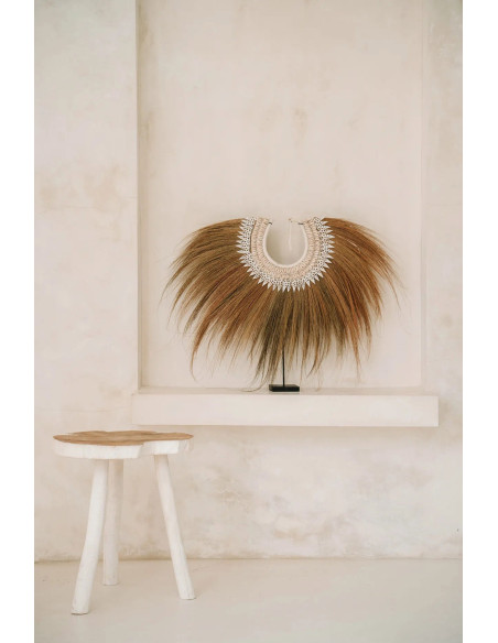 La table d'appoint organique - Naturel Blanc