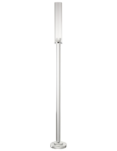Porte-bougie en verre transparent Moira grandJ-Line