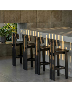 Le tabouret de bar Sama Sama - Noir 2