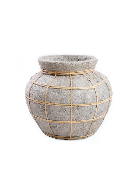 vase Belly - Beton Naturel - M