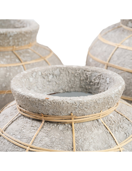 vase Belly - Beton Naturel - M