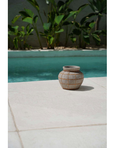 Vase Belly - Beton Naturel - S