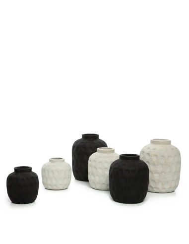 Le vase Trendy - noir - M