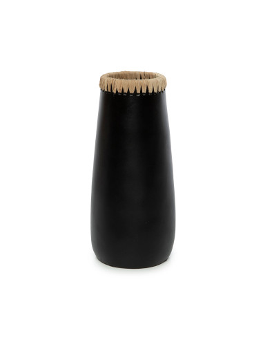 Vase Sneaky - Noir Naturel - L