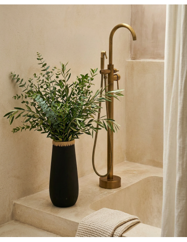 Vase Sneaky - Noir Naturel - L