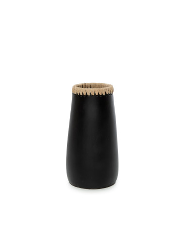 Vase Sneaky - Noir Naturel - M