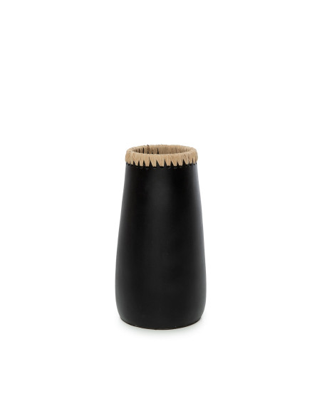 Vase Sneaky - Noir Naturel - M