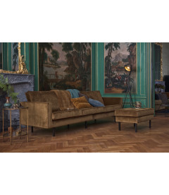 Canapé Rodéo 3 Places XL Velvet MielWOOOD by De Eekhoorn Canapé Rodéo 3 Places XL Velvet MielWOOOD by De Eekhoorn