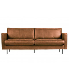 Canapé Rodéo Classic 2.5 Places XL Cognac Cuir RecycléWOOOD by De Eekhoorn