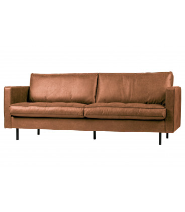 Canapé Rodéo Classic 2.5 Places XL Cognac Cuir RecycléWOOOD by De Eekhoorn