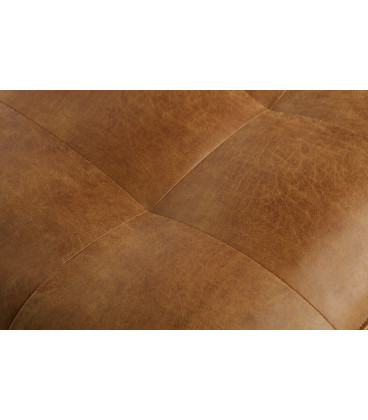 Canapé Rodéo Classic 2.5 Places XL Cognac Cuir RecycléWOOOD by De Eekhoorn