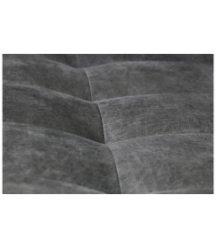 Canapé Rodéo Classic 3 Places XL Black Cuir Recyclé Façon MatelasséWOOOD by De Eekhoorn Canapé Rodéo Classic 3 Places XL Black Cuir Recyclé Façon MatelasséWOOOD by De Eekhoorn