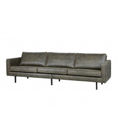 Canapé Rodéo 3 Places XL Army Cuir RecycléWOOOD by De Eekhoorn Canapé Rodéo 3 Places XL Army Cuir RecycléWOOOD by De Eekhoorn