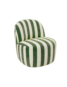 Fauteuil Pop Rayure Kaki opjet