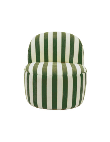 Fauteuil Pop Rayure Kaki opjet