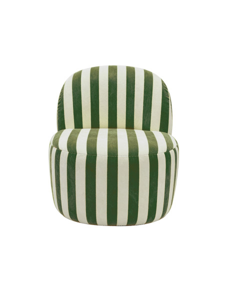 Fauteuil Pop Rayure Kaki opjet