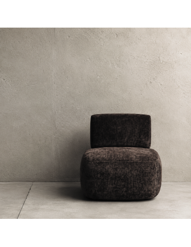 Fauteuil flore choco opjet