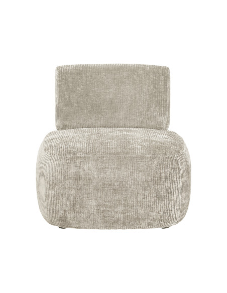 Fauteuil flore beige opjet