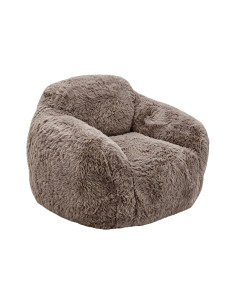 Fauteuil Balou fausse fourrure sable opjet